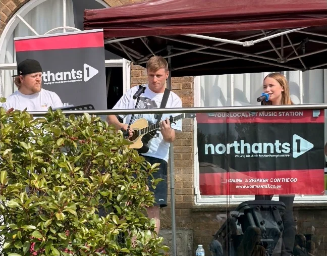 Three performers