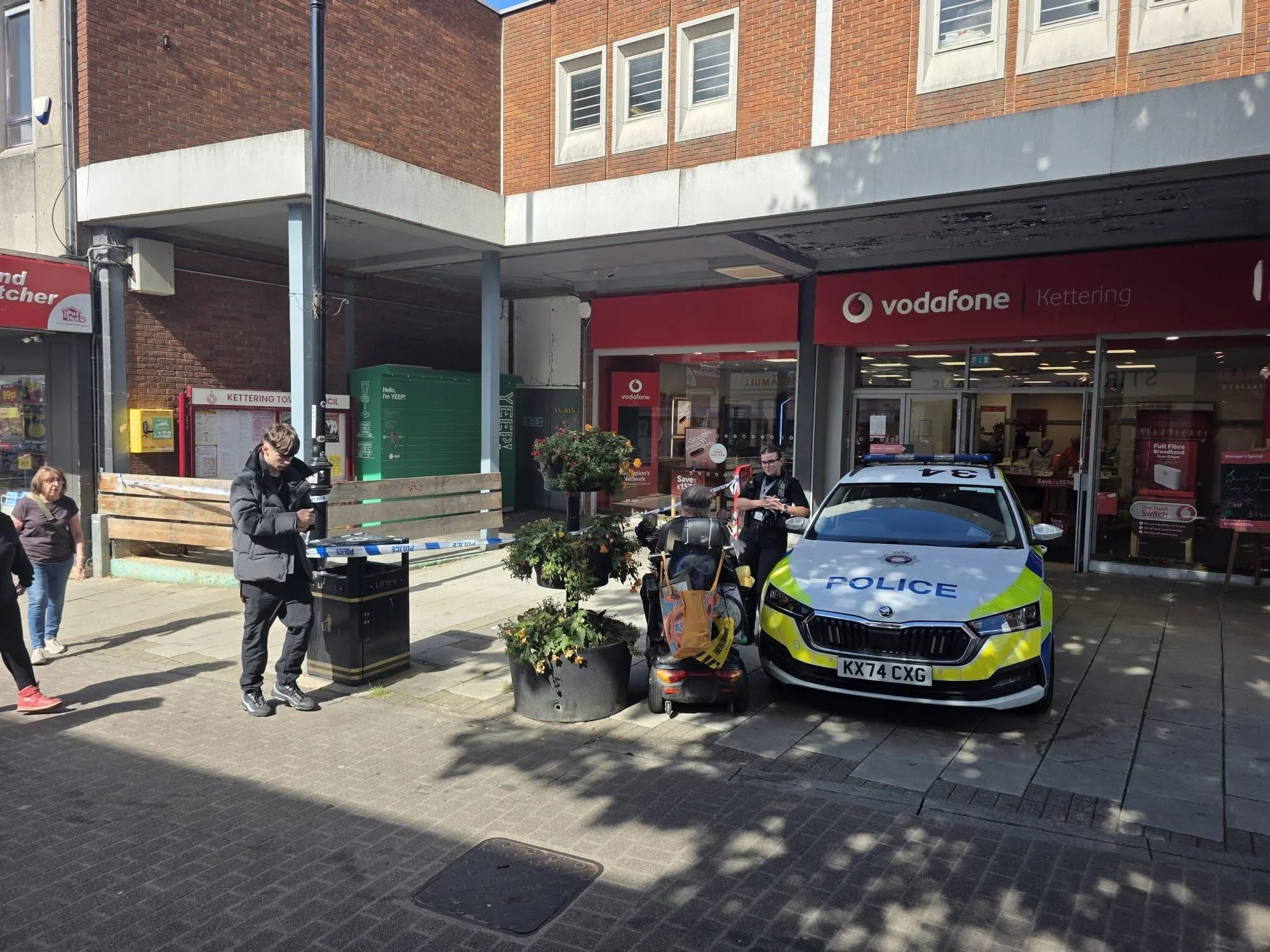 Four Arrested After Three Stabbed in Kettering Town Centre